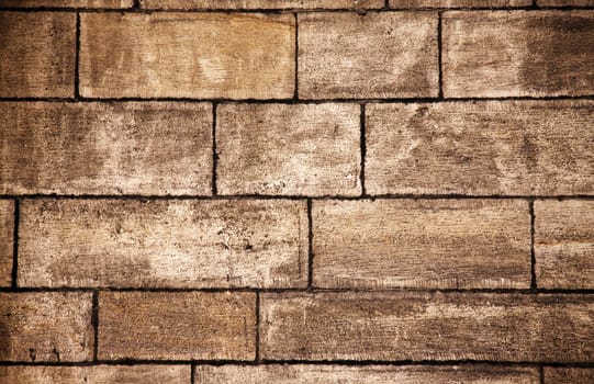 Texture of old bricks wall background