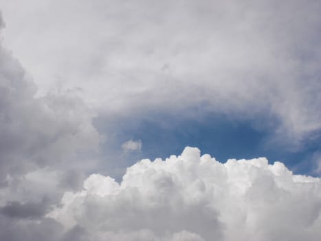 Clouds on Light Blue Sky