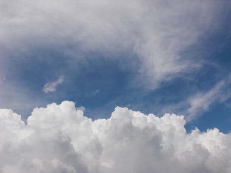 Clouds on Light Blue Sky