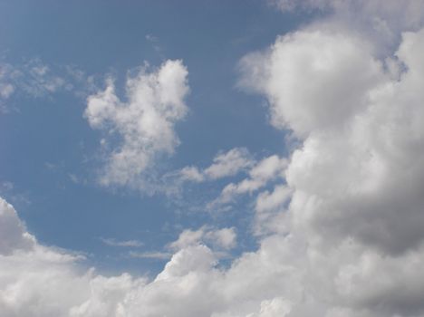 Clouds on Light Blue Sky