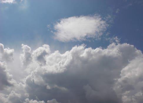 Clouds on Light Blue Sky