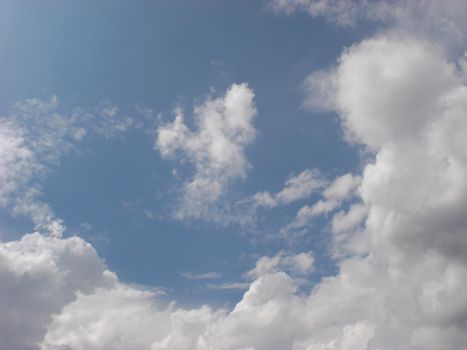 Clouds on Light Blue Sky