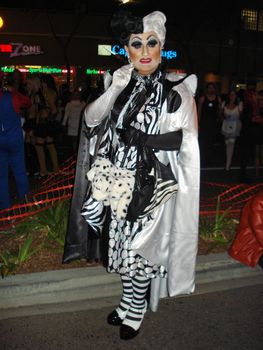 Halloween Party-goers at the 2009 West Hollywood Halloween Carnival, Various Locations, West Hollywood, CA. 10-31-09