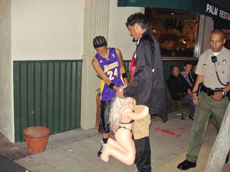 Halloween Party-goers at the 2009 West Hollywood Halloween Carnival, Various Locations, West Hollywood, CA. 10-31-09