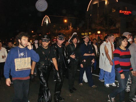 Halloween Party-goers at the 2009 West Hollywood Halloween Carnival, Various Locations, West Hollywood, CA. 10-31-09