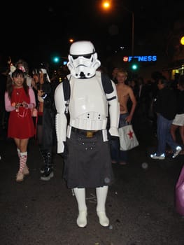 Halloween Party-goers at the 2009 West Hollywood Halloween Carnival, Various Locations, West Hollywood, CA. 10-31-09