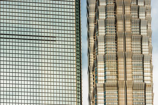 architecture details Jin Mao Tower Shanghai World Financial Center skyscrapers building pudong shanghai china