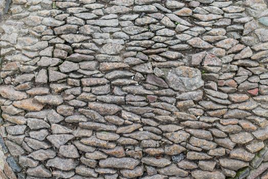 pavement detail of the historic Yuyuan Garden created in the year 1559 by Pan Yunduan in shanghai china