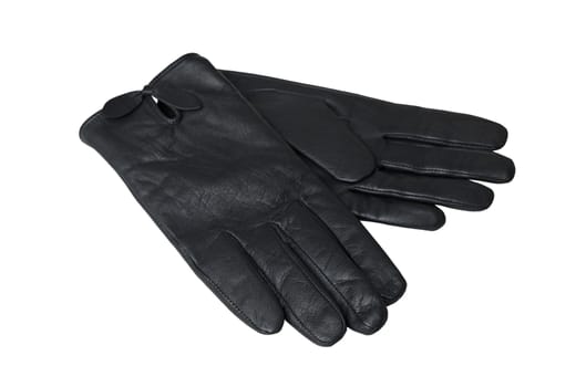 Gloves isolated on the white background