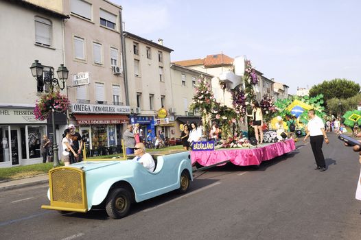 Carnival Ales on the occasion of the French National Day 14 July 2013, the parade