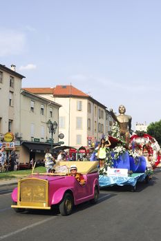 Carnival Ales on the occasion of the French National Day 14 July 2013, the parade