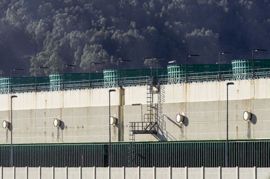 Gas fired power station in Simeri Crichi, Catanzaro, Italy
