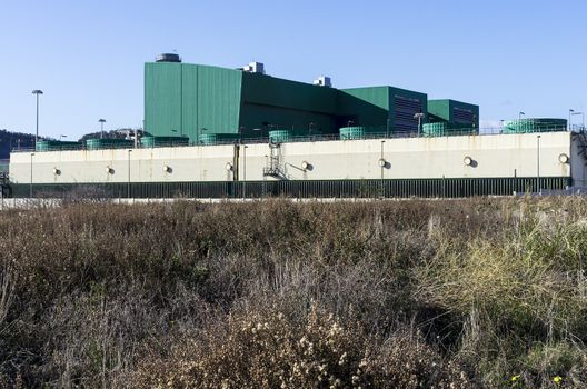 Gas fired power station in Simeri Crichi, Catanzaro, Italy
