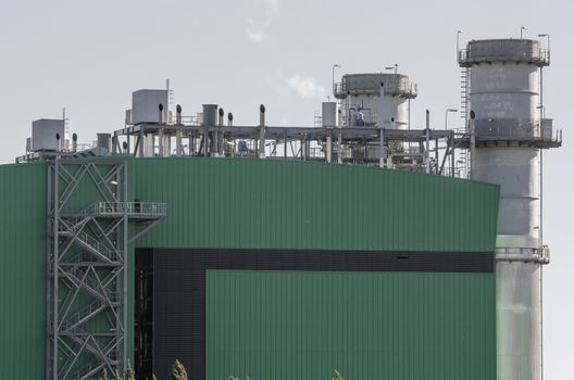 Gas fired power station in Simeri Crichi, Catanzaro, Italy
