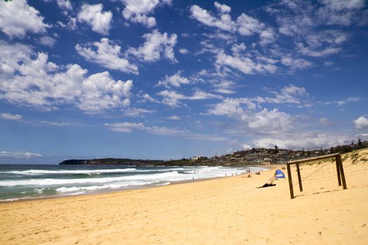 Beach at Curl Curl, Northern Beaches, New SOuth Wales