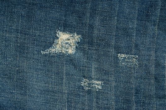 Close up of  Denim texture, blue jeans