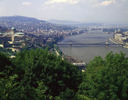 River Danube in Budapest, Hungary