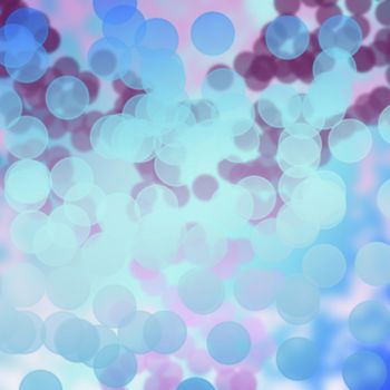pink blue color circle bokeh on abstract background