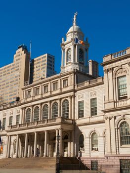 view of the cityhall in New York City