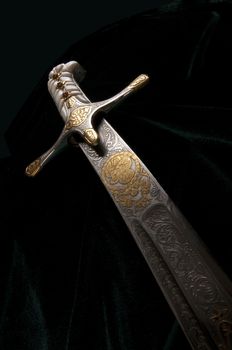 Ancient sabre. A smart variant of the fighting weapon