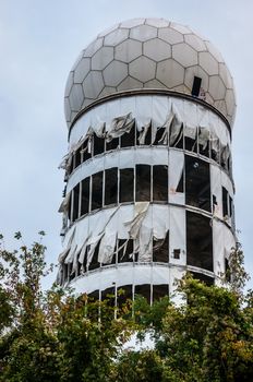 former NSA listening station on the Teufelsberg in Berlin