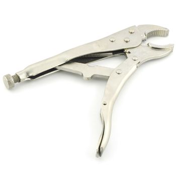 one Pliers isolated with white background