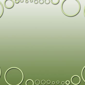 green circle three dee abstract background texture