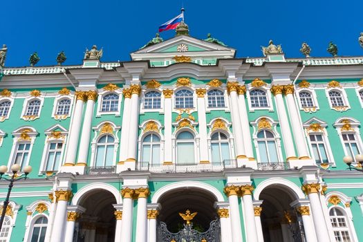 Hermitage Museum - Winter palace of Russian kings,  Saint Petersburg, Russia