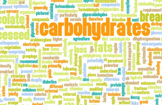 Carbohydrates Weight Loss Concept with Removing It