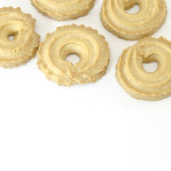 cookies isolated on white background