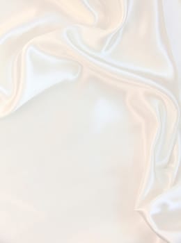 Smooth elegant white silk can use as wedding background 