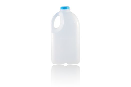 A Gallon Milk isolate on the white background