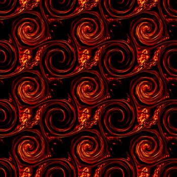 Twirls abstract. Seamless colorful abstract background pattern