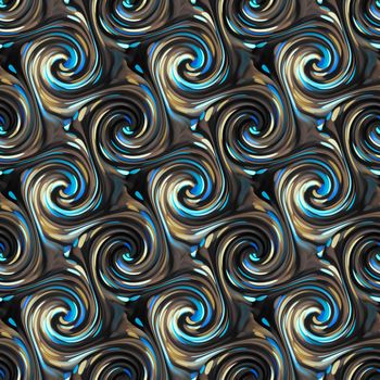 Twirls abstract. Seamless colorful abstract background pattern 