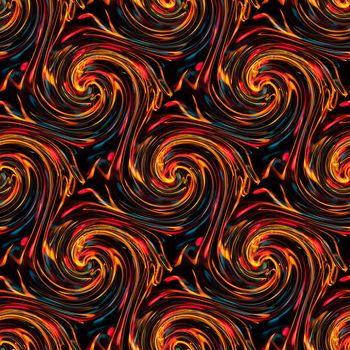 Twirls abstract. Seamless colorful abstract background pattern 