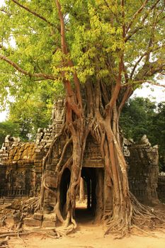 Ta Som temple, Angkor area, Siem Reap, Cambodia