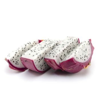 dragon fruit isolated on white background