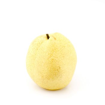 chinese pear isolated on white background