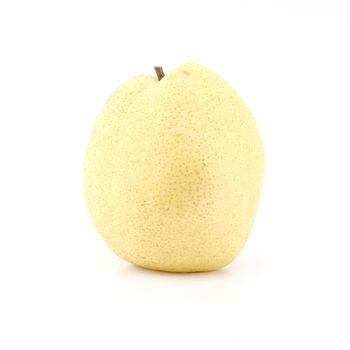 Chinese pear isolated on white background