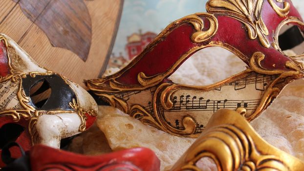 Baroque carnival mask