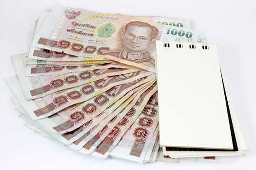 Close up of Thai money , Thailand
