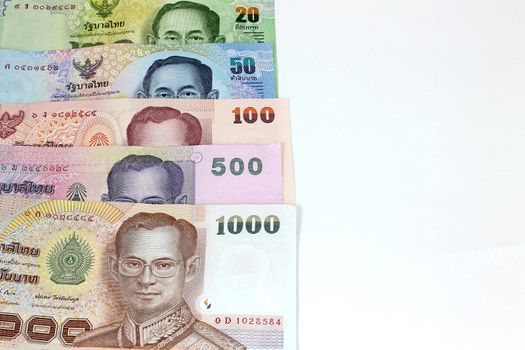 Close up of Thai money , Thailand
