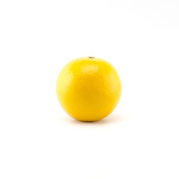 orange fruit isolated on white background