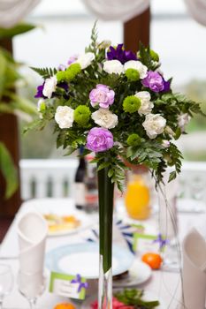 bouquet in vase