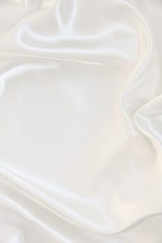Smooth elegant white silk can use as wedding background 