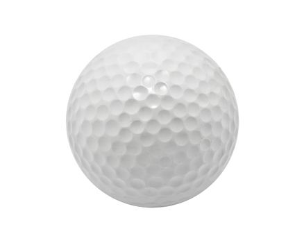 Nice Golf ball isolated on white background