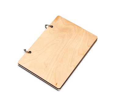 notebook isolated on the white background