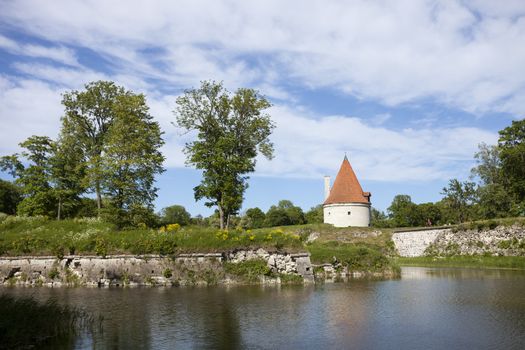 Kuressaare Castle in Saaremaa island, western Estonia