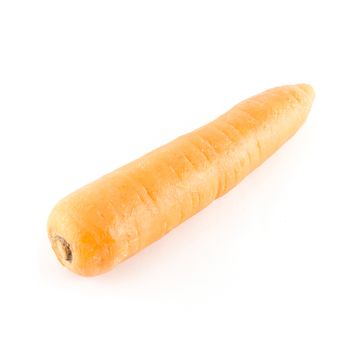 food vegetable orange carrot isolated on white background