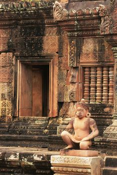 Banteay Srey temple, Angkor area, Siem Reap, Cambodia